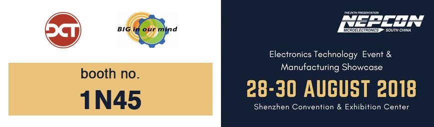 DCT na veletrhu NEPCON South China 2018